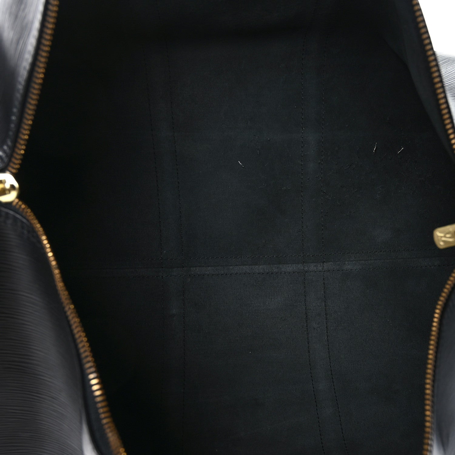 Louis Vuitton Epi Keepall 50 Black 5 of 11