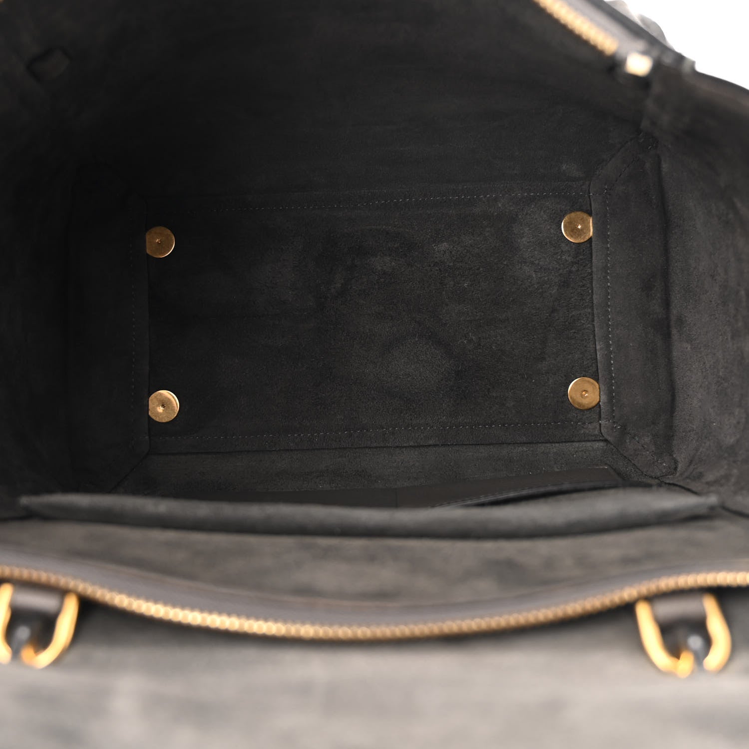 Celine Grained Calfskin Mini Belt Bag Grey 5 of 13
