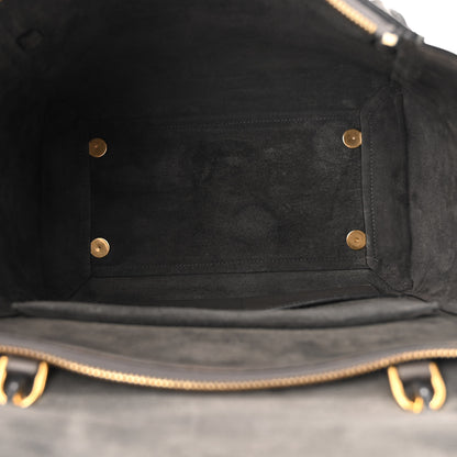 Celine Grained Calfskin Mini Belt Bag Grey 5 of 13