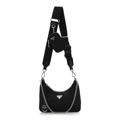 Prada Nylon Re-Edition 2005 Shoulder Bag Black 1 of 14
