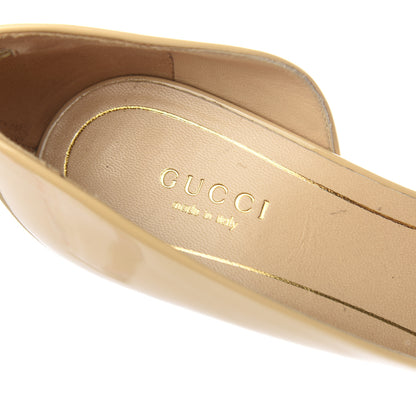 Gucci Patent Calfskin Pumps 36.5 Powder 6 of 8