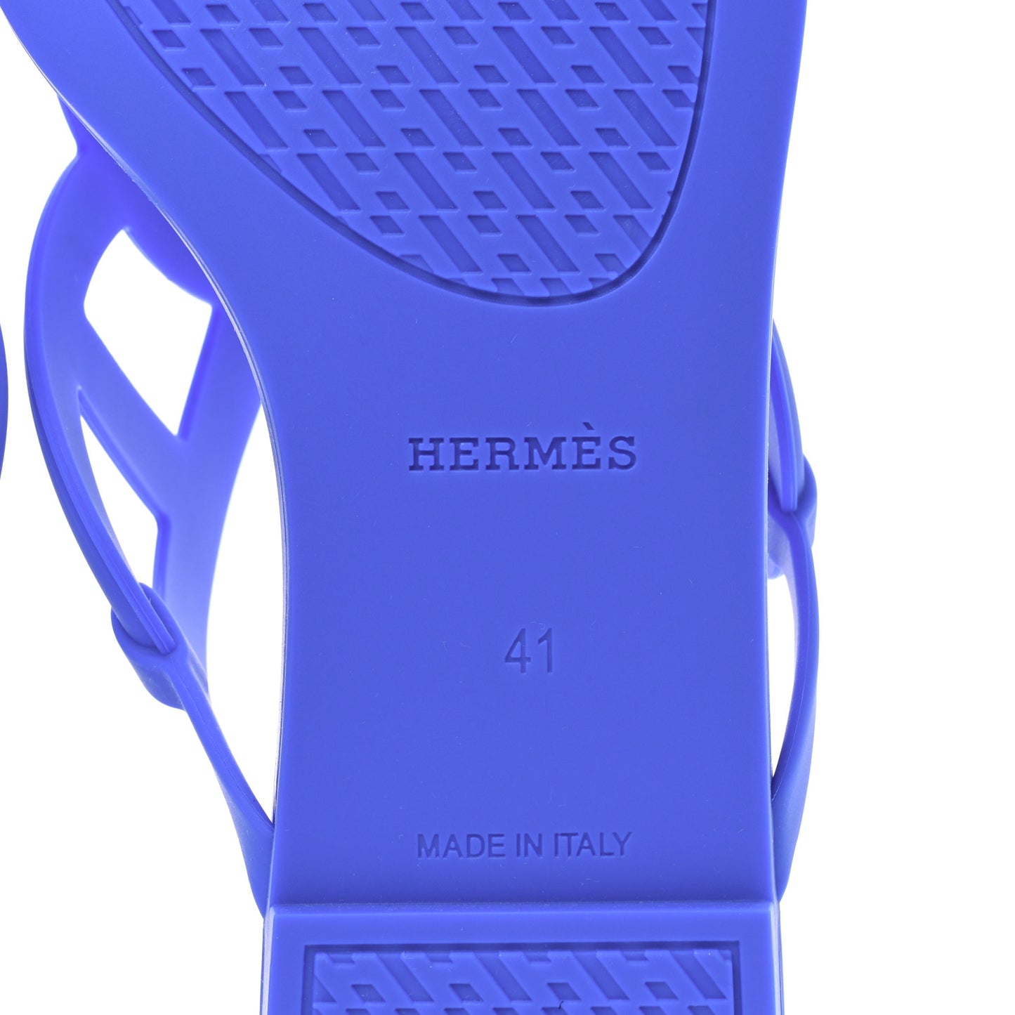 Rubber Womens Egerie Sandals 41 Bleu Outremer