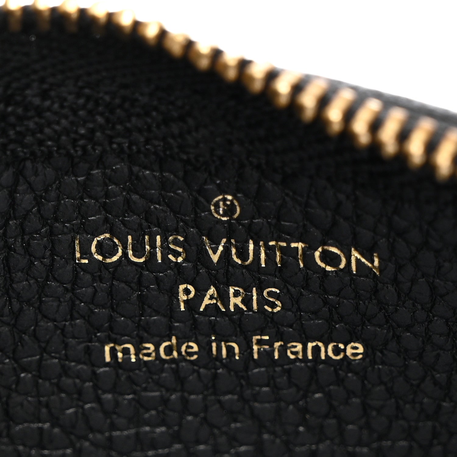 Louis Vuitton Empreinte Monogram Giant Key Pouch Black Beige 6 of 7
