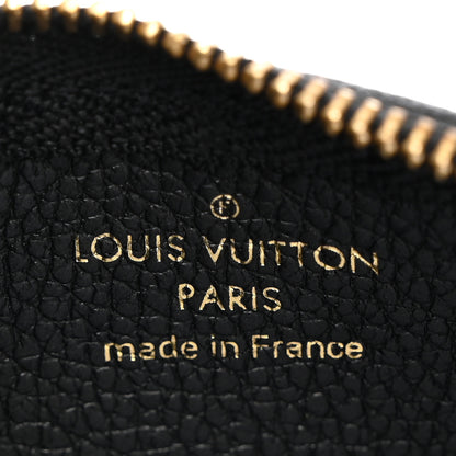 Louis Vuitton Empreinte Monogram Giant Key Pouch Black Beige 6 of 7