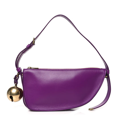 Burberry Calfskin Mini Shield Sling Bag Thistle 1 of 10
