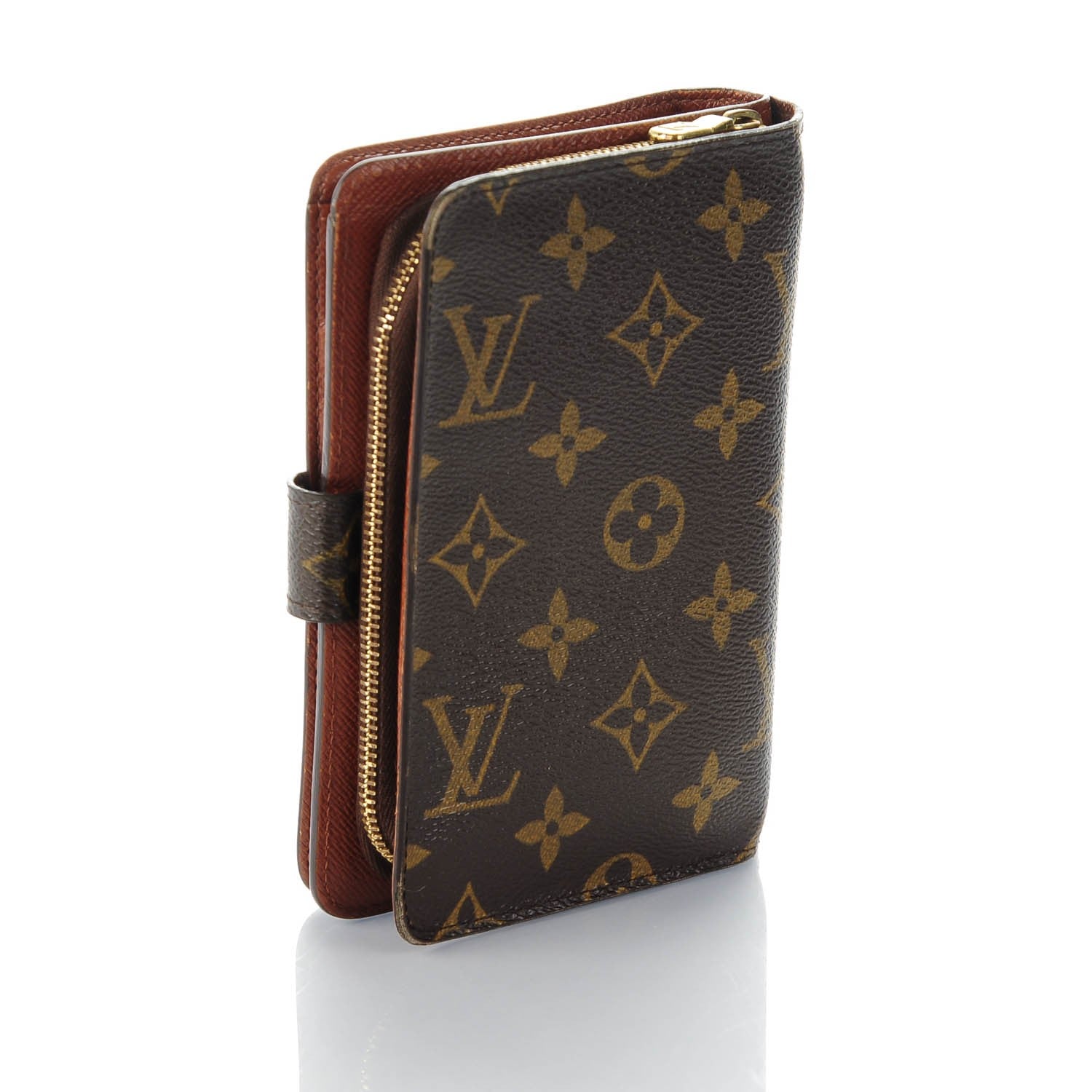 Louis Vuitton Monogram Porte Papier Zippe Wallet 3 of 9