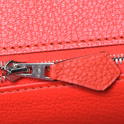 Hermes Togo Birkin 35 Vermillion 16 of 24