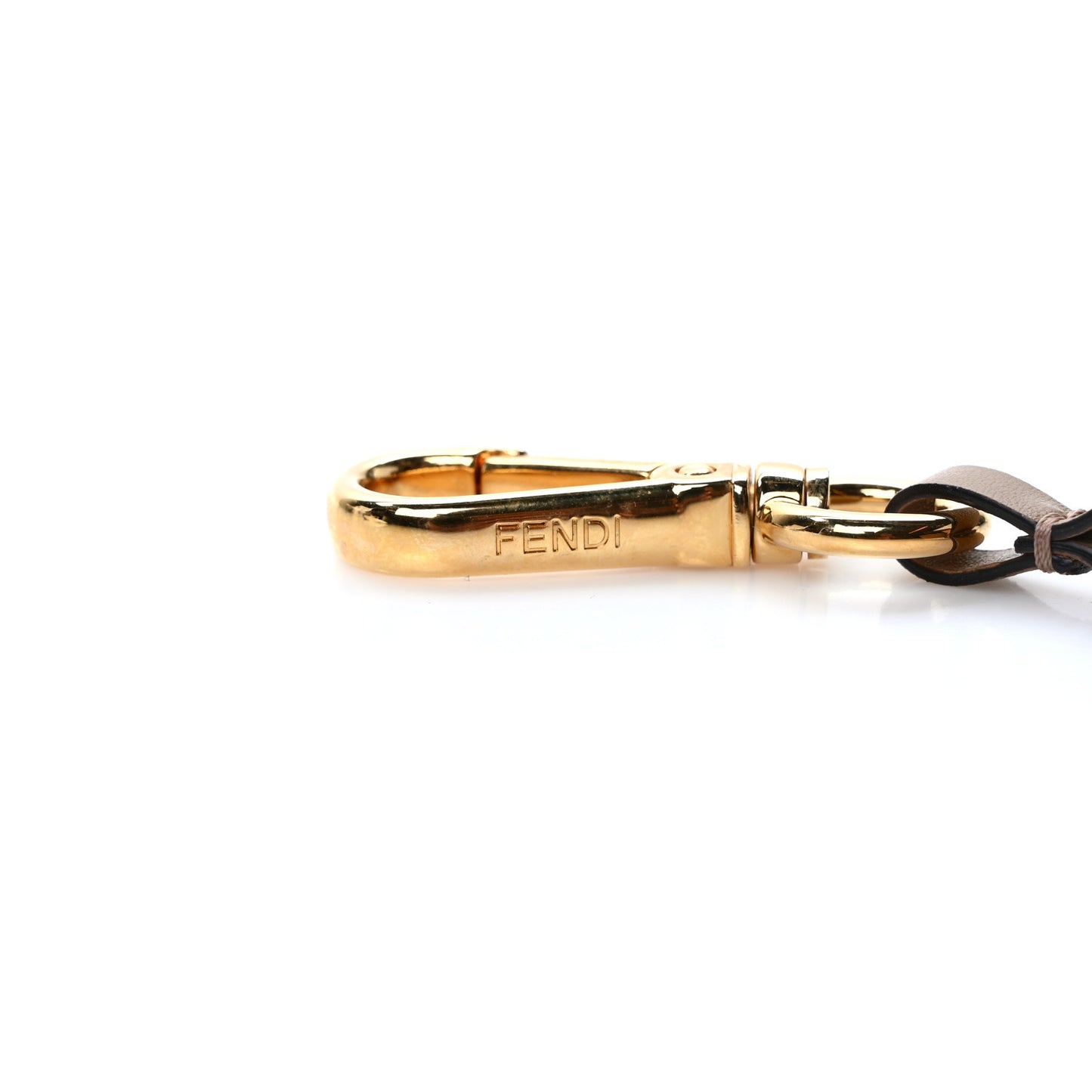 Vitello King Bucket Perfume Holder Key Charm Tortora