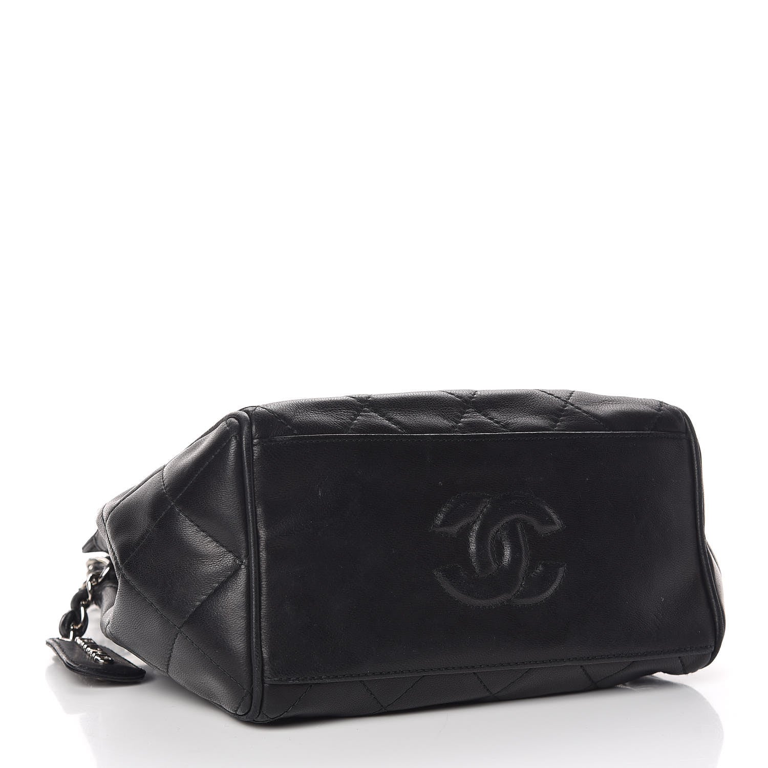Chanel Lambskin Quilted Small Shoulder Bag Black 4 of 12