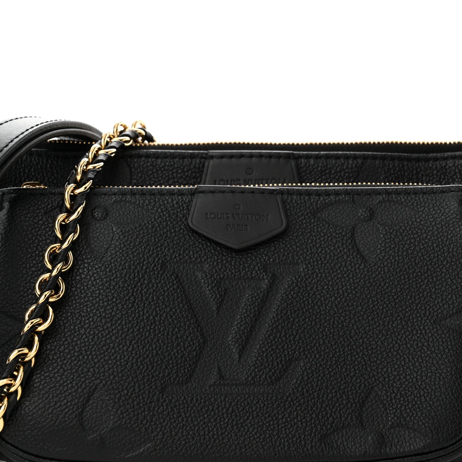 Louis Vuitton Empreinte Monogram Giant Multi Pochette Accessories Black 8 of 11