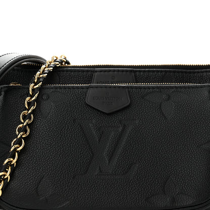 Louis Vuitton Empreinte Monogram Giant Multi Pochette Accessories Black 8 of 11