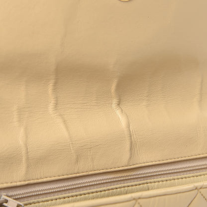 Chanel Lambskin Quilted CC Flap Beige 15 of 15