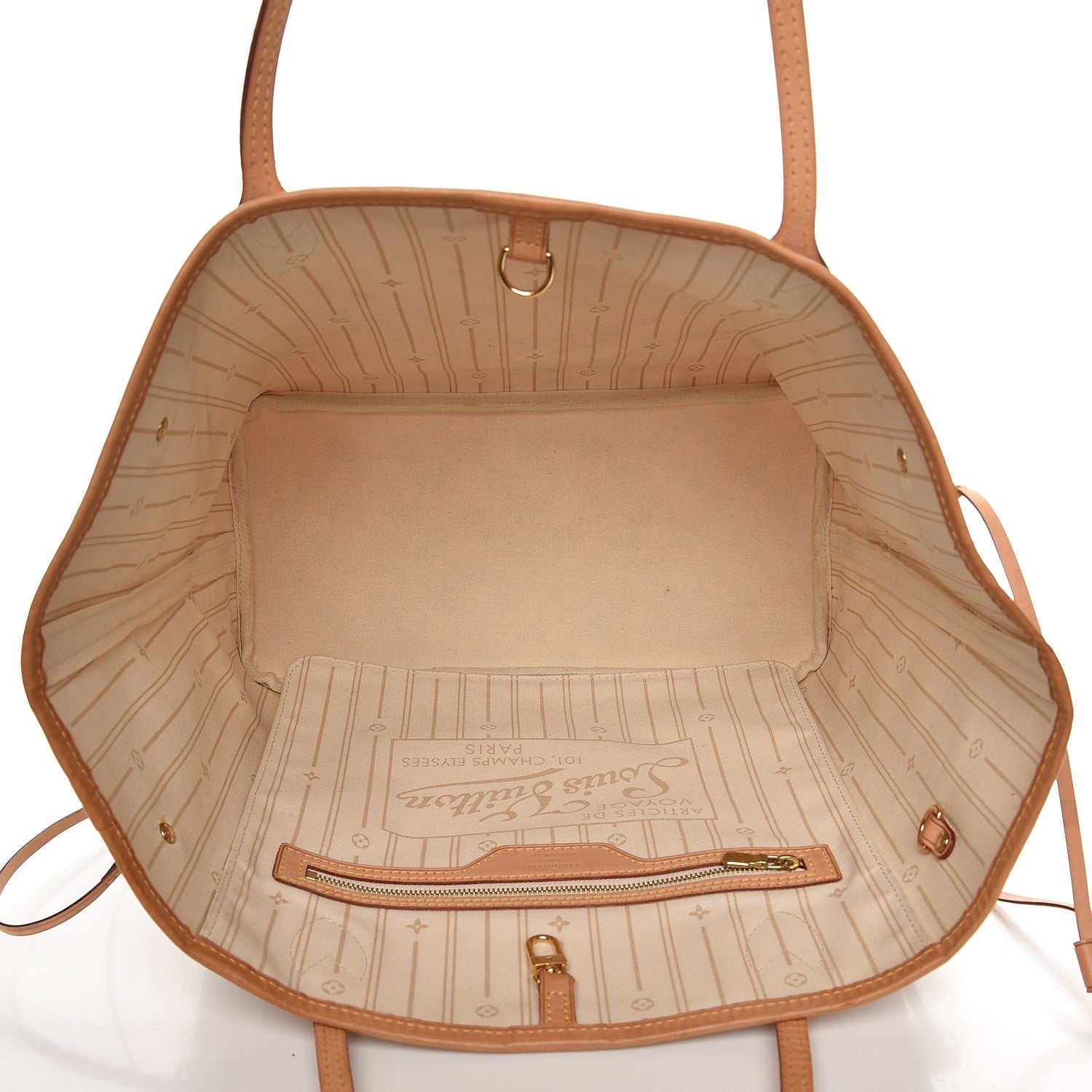 Louis Vuitton Damier Azur Neverfull MM 5 of 10