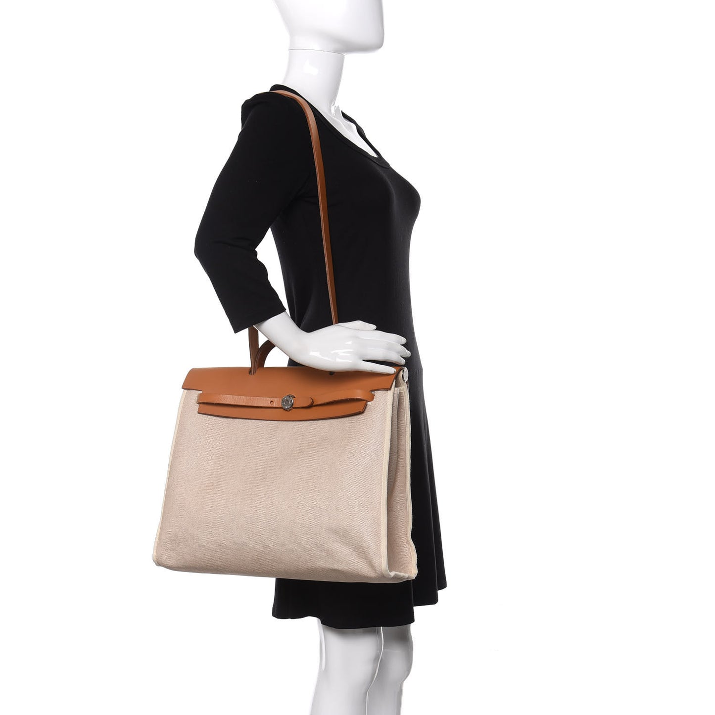 Toile Vache Calfskin Herbag 39 MM Natural