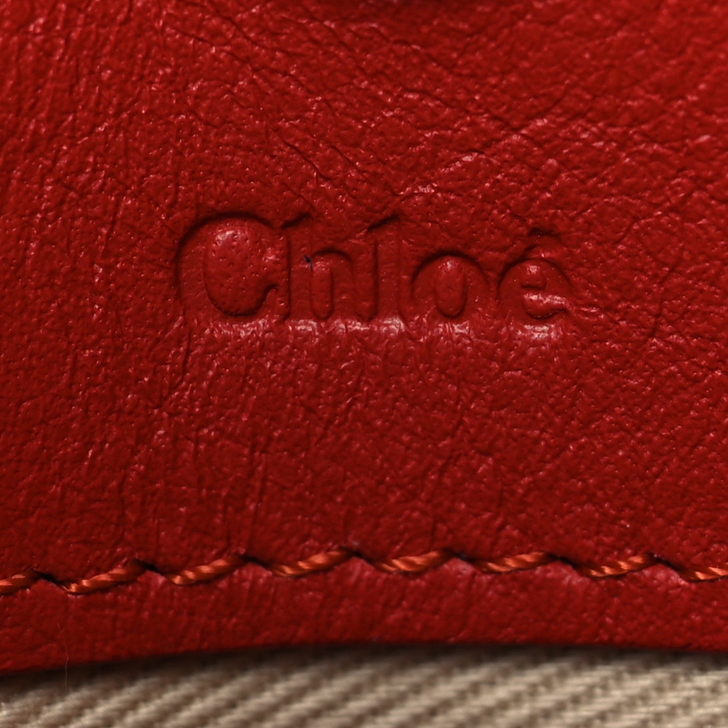 Chloe Calfskin Suede Mini Roy Bag Earthy Red 6 of 12