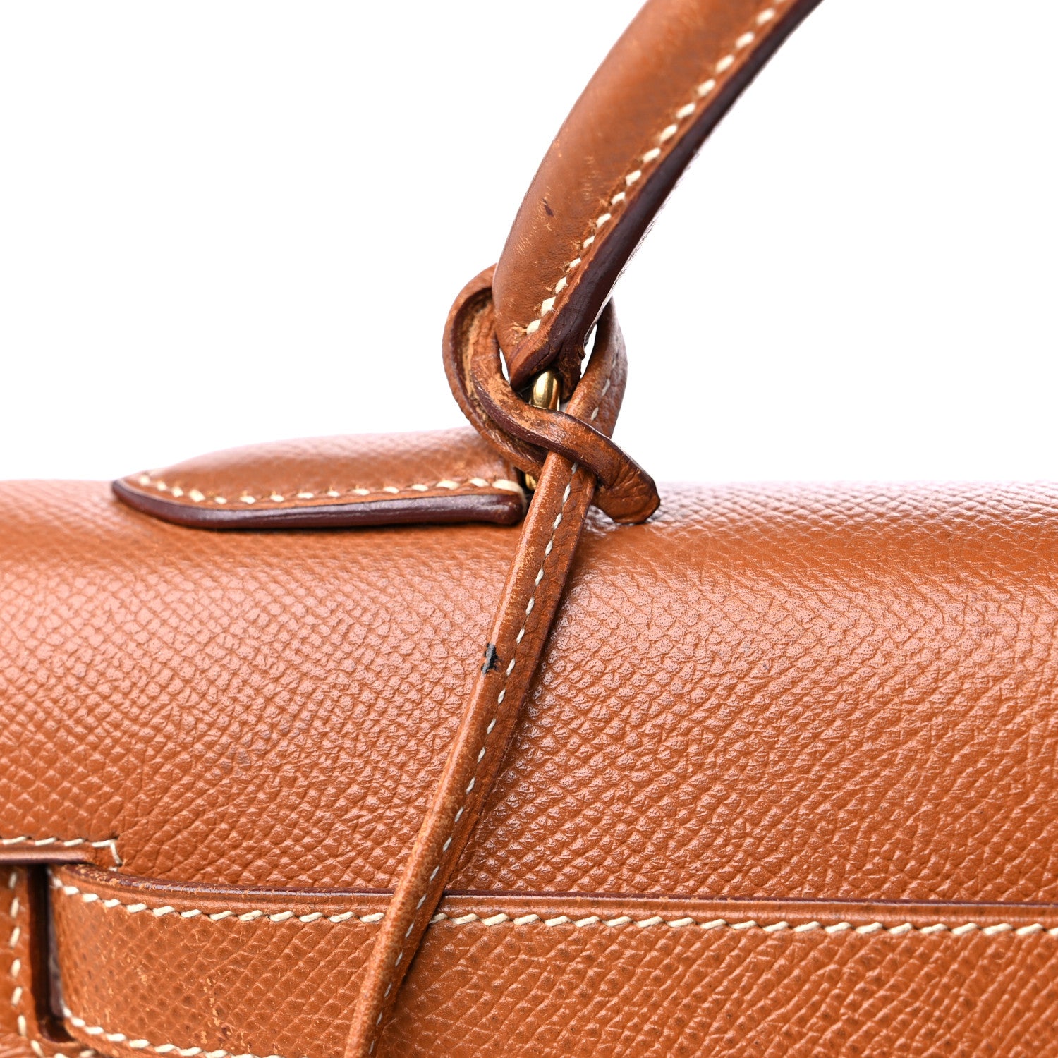 Hermes Courchevel Kelly Sellier 32 Gold 19 of 25