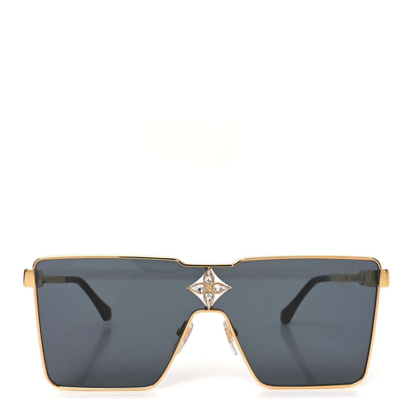 Acetate Swarovski Crystal Cyclone Sunglasses Z1700U Gold