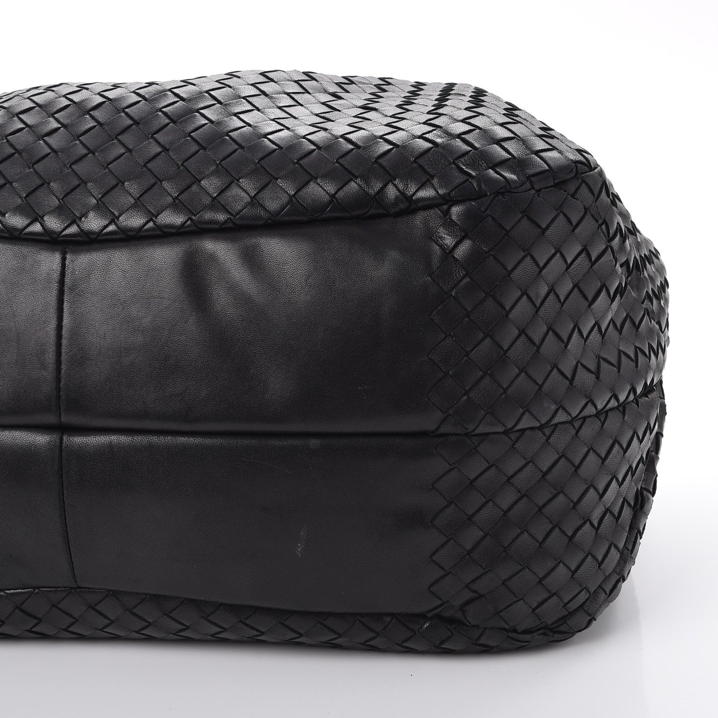 Nappa Intrecciato Large Campana Nero Black
