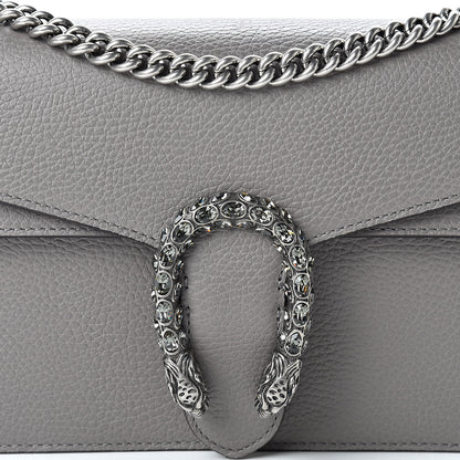 Gucci Pebbled Calfskin Small Dionysus Shoulder Bag Dusty Grey 8 of 12