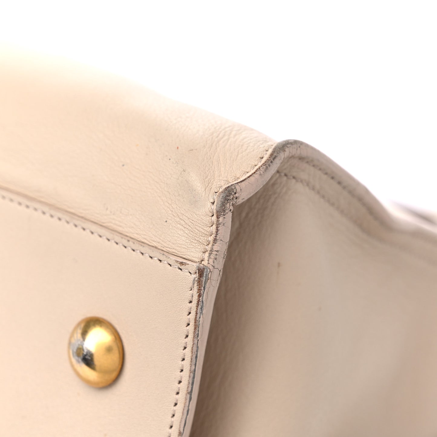 Calfskin Medium Classic Y Cabas Beige