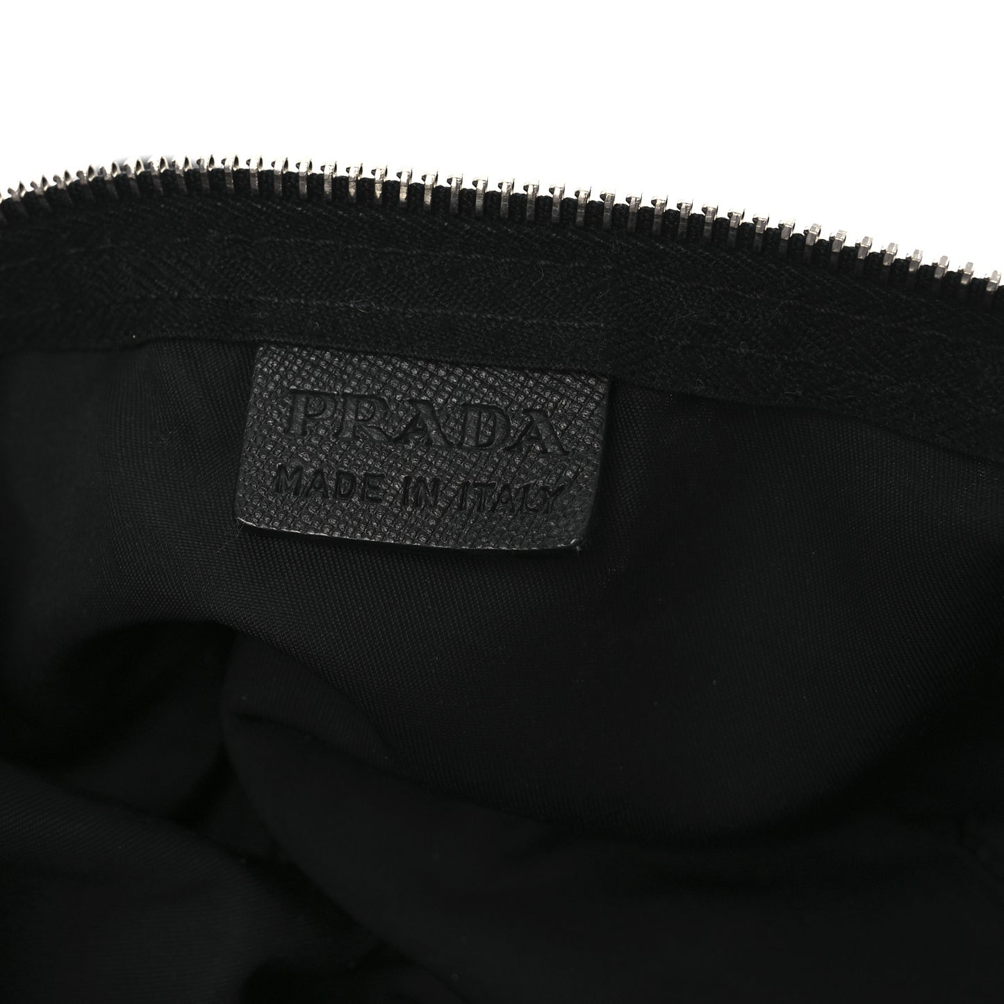 Tessuto Nylon Semitracolla Shoulder Bag Black