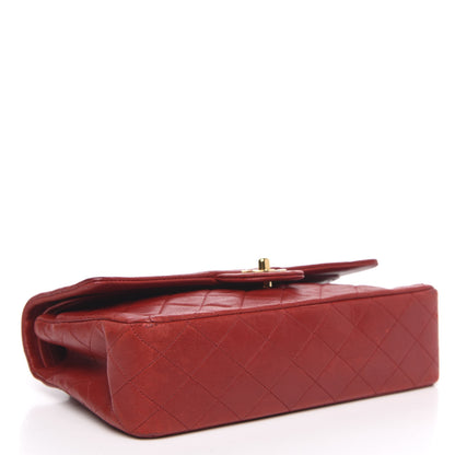 Chanel Lambskin Quilted Medium Double Flap Red 4 of 17