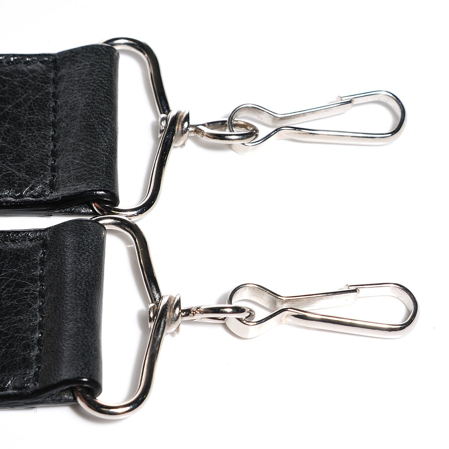 Balenciaga Agneau Giant 21 Silver Hardware Pompon Black 12 of 12