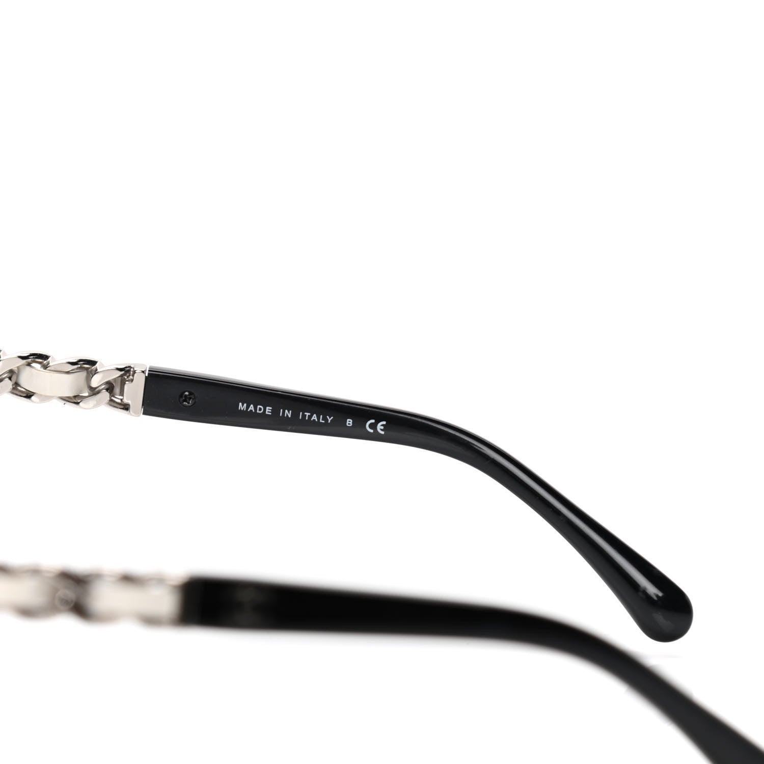 Chanel Cat Eye Chain Sunglasses 5260-Q Black 4 of 7