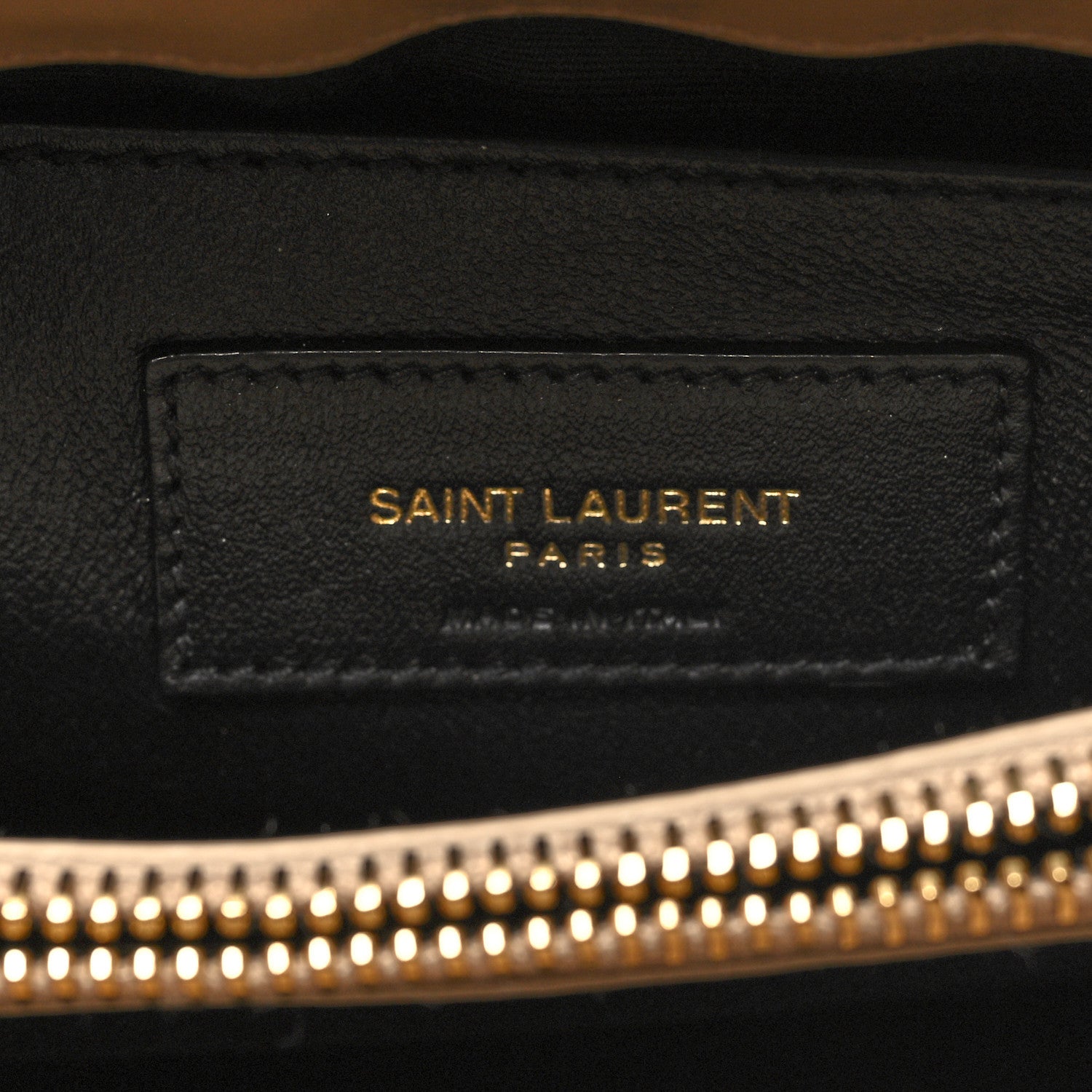 Saint Laurent Calfskin Y Quilted Monogram Small Loulou Chain Satchel Light Natural 7 of 11