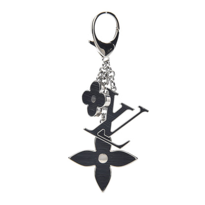 Louis Vuitton Electric Epi Fleur d'Epi Bag Charm Black 1 of 6