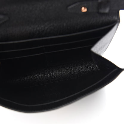 Hermes Chevre Mysore Clic 16 Wallet Black 4 of 9