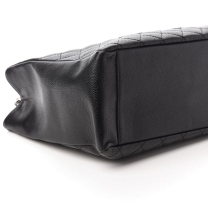 Chanel Caviar Quilted Grand Shopping Tote GST Black 6 of 10