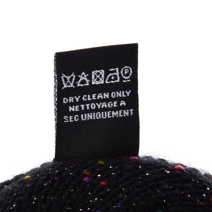 Chanel Cashmere Viscose Gloves Black 5 of 5