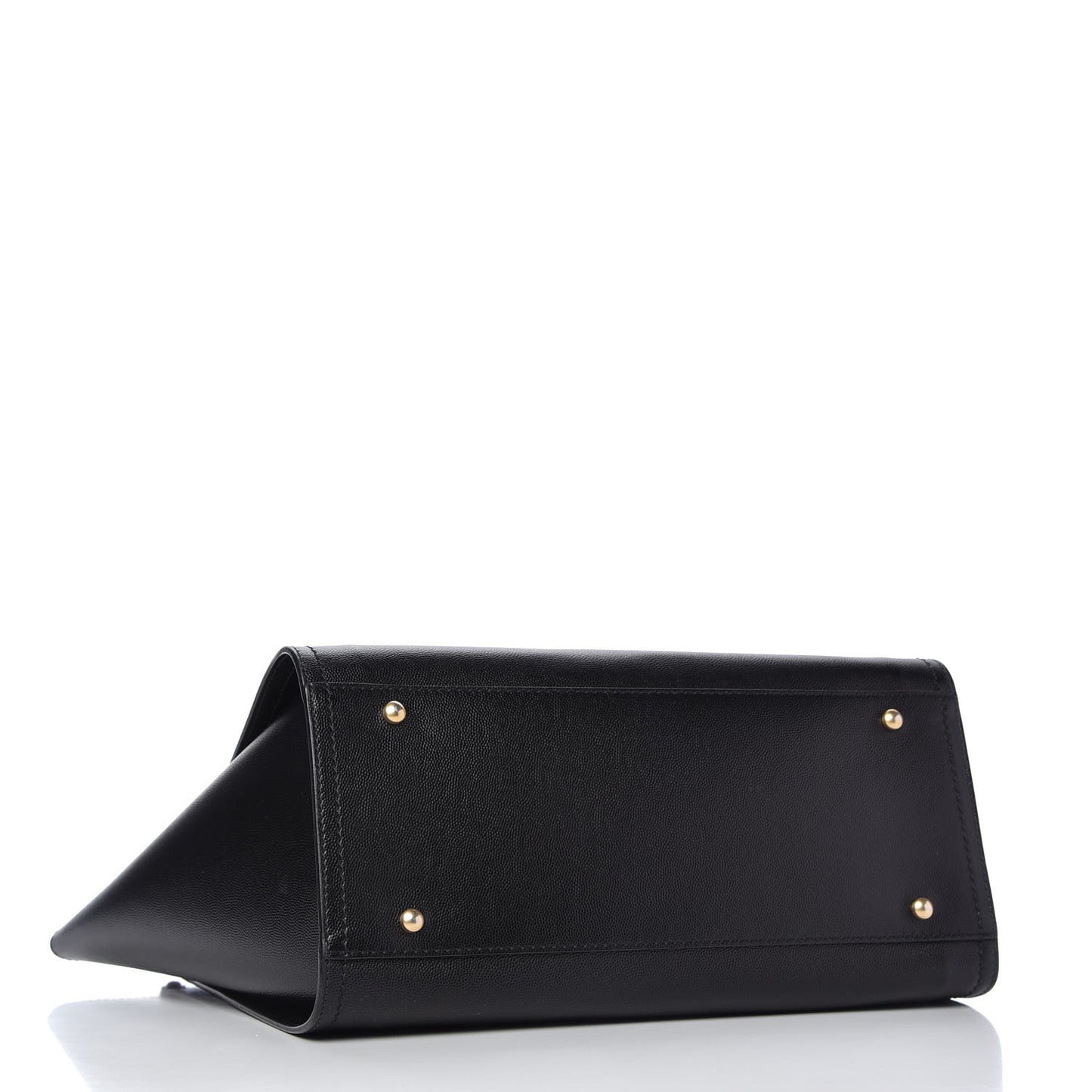 Caviar Small Studded Deauville Tote Black