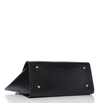 Chanel Caviar Small Studded Deauville Tote Black 4 of 13