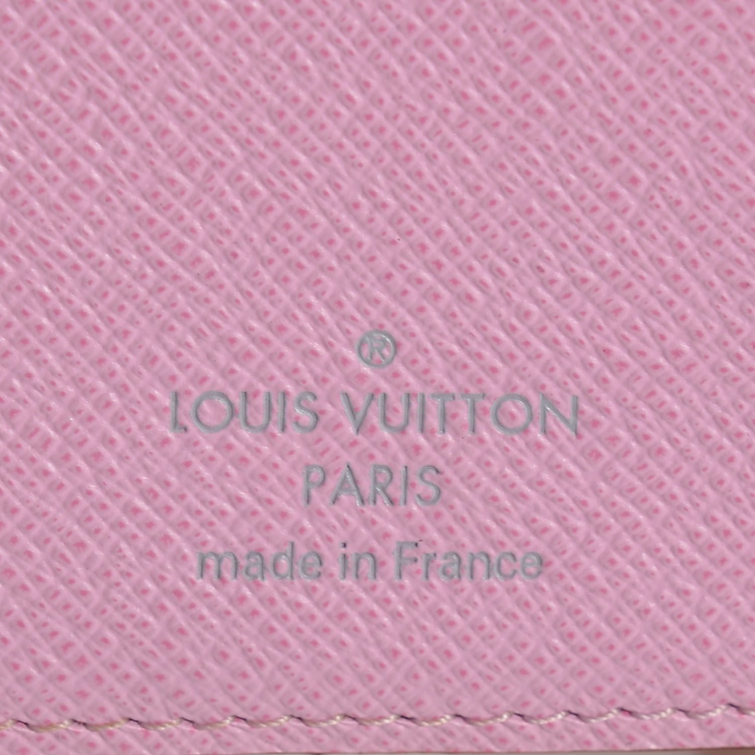 Louis Vuitton Monogram Multicolor Joey Wallet White Litchi 7 of 8