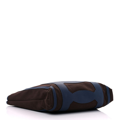 Hermes Canvas Calfskin Petit H Monsieur B Bag 3 of 14