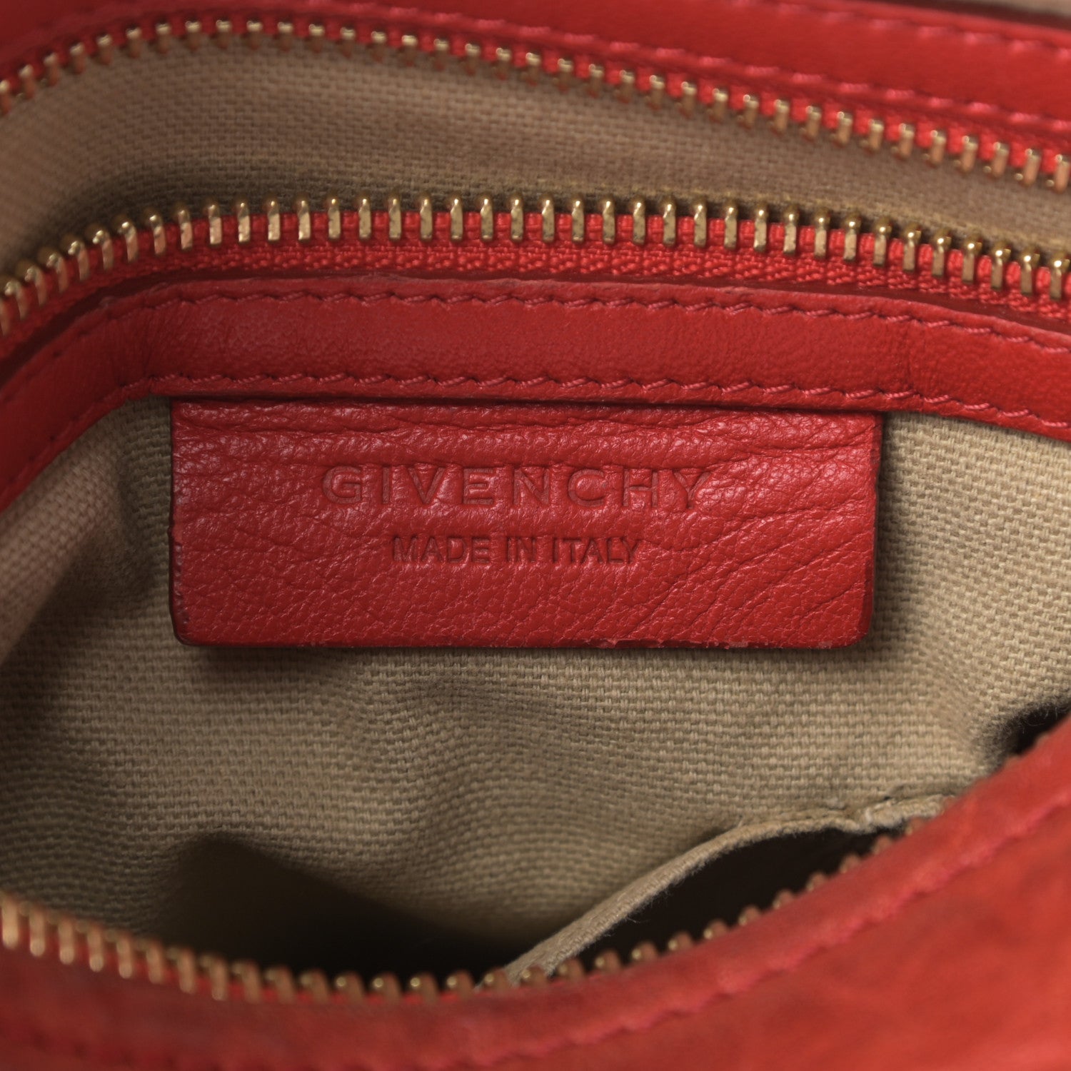 Givenchy Tumbled Sheepskin Small Pandora Red 6 of 13