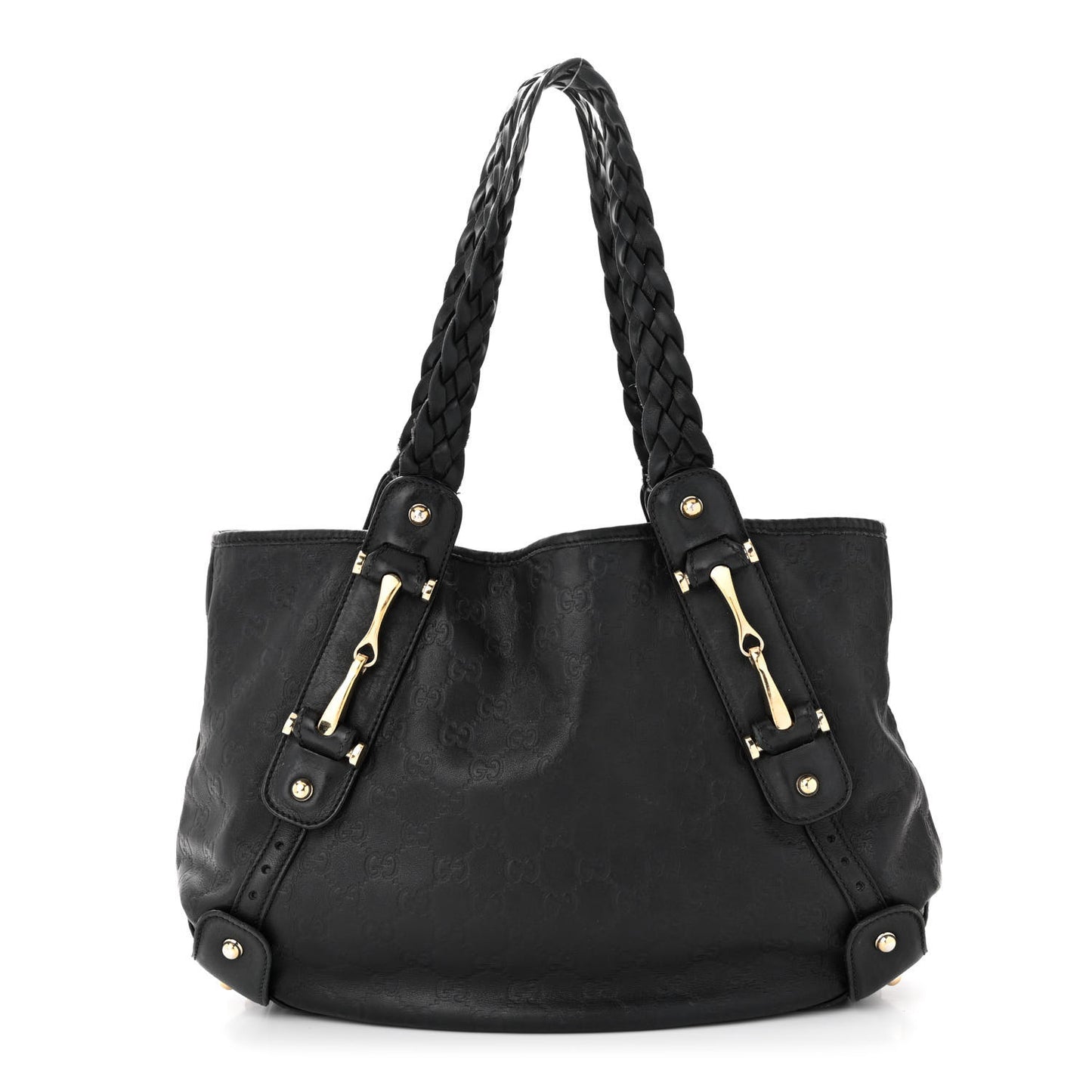 Guccissima Small Pelham Shoulder Bag Black