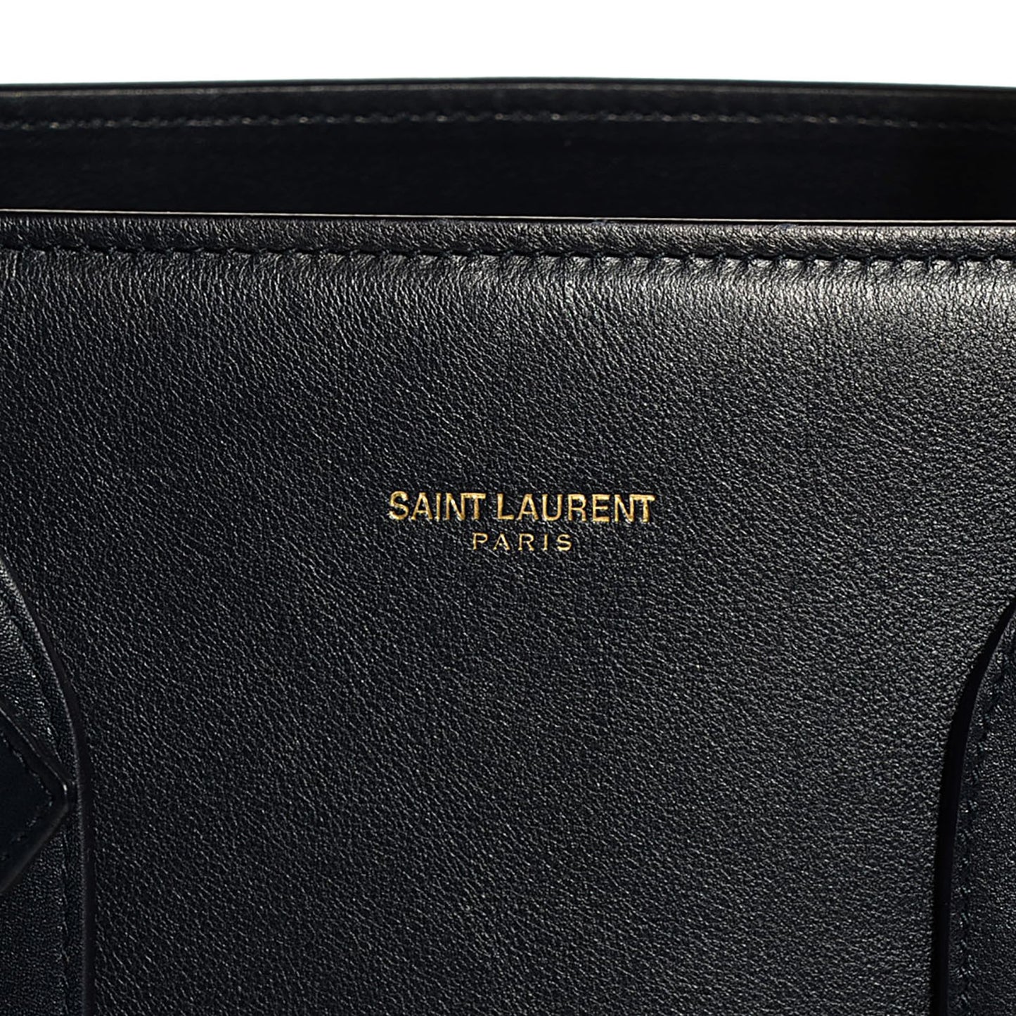 Calfskin Large Sac de Jour Carryall Navy Blue