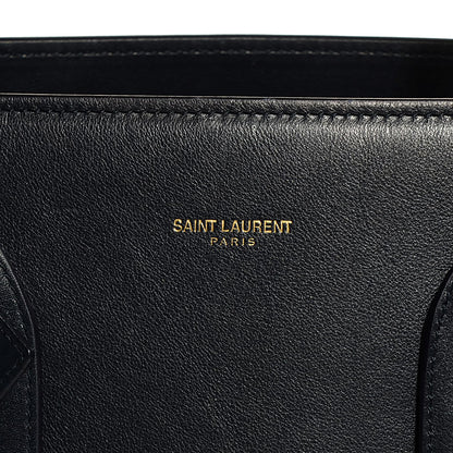 Saint Laurent Calfskin Large Sac de Jour Carryall Navy Blue 9 of 9