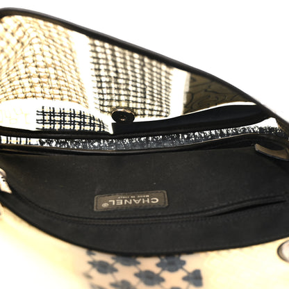 Chanel PVC Tweed Patchwork Medium Single Flap Black 5 of 18