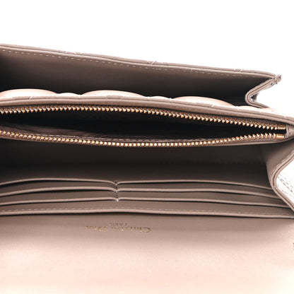 Christian Dior Lambskin Chain Lady Dior Chain Pouch Hazelnut 5 of 9