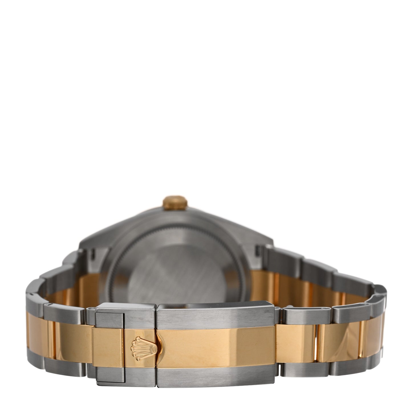 Stainless Steel 18K Yellow Gold 36mm Oyster Perpetual Explorer Watch Black 124273