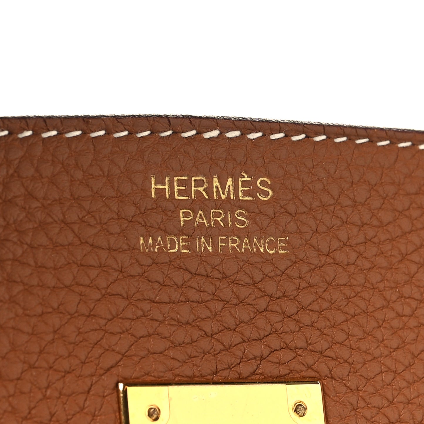 Togo Birkin 35 Gold
