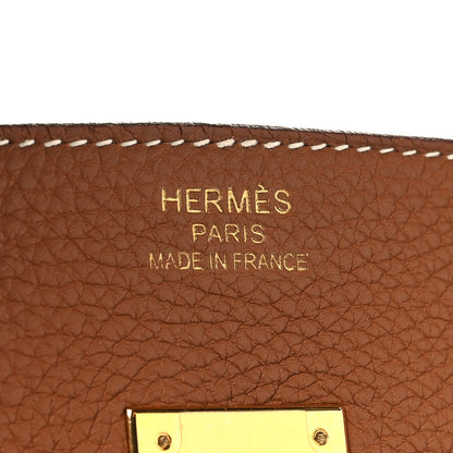 Hermes Togo Birkin 35 Gold 6 of 14