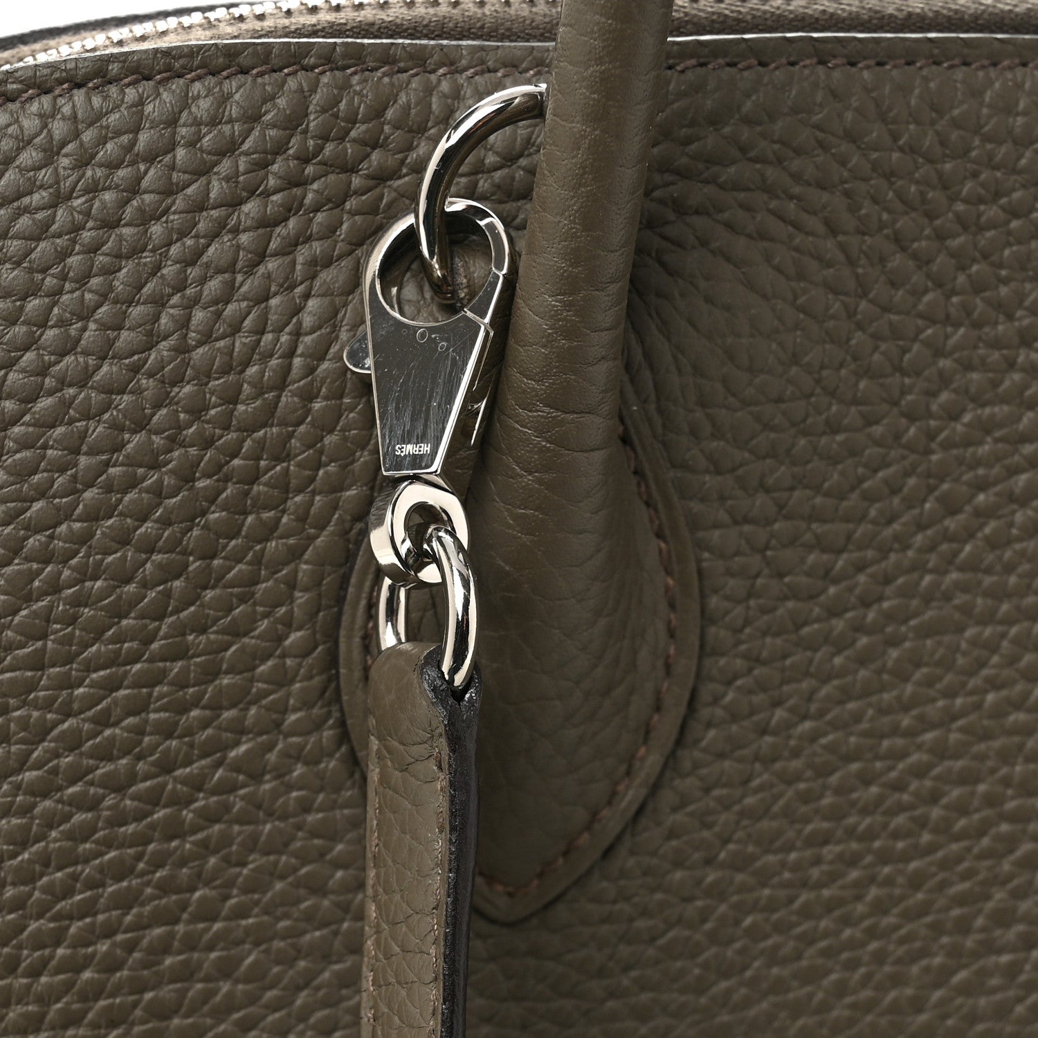 Hermes Taurillon Clemence Bolide 31 Gris Asphalte 11 of 12
