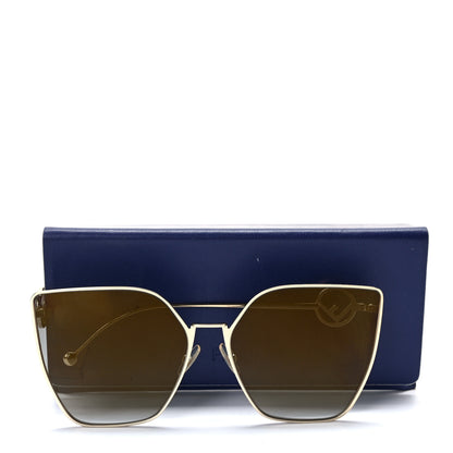 Fendi Metal F is Fendi Sunglasses FF 0323/S Gold 7 of 7