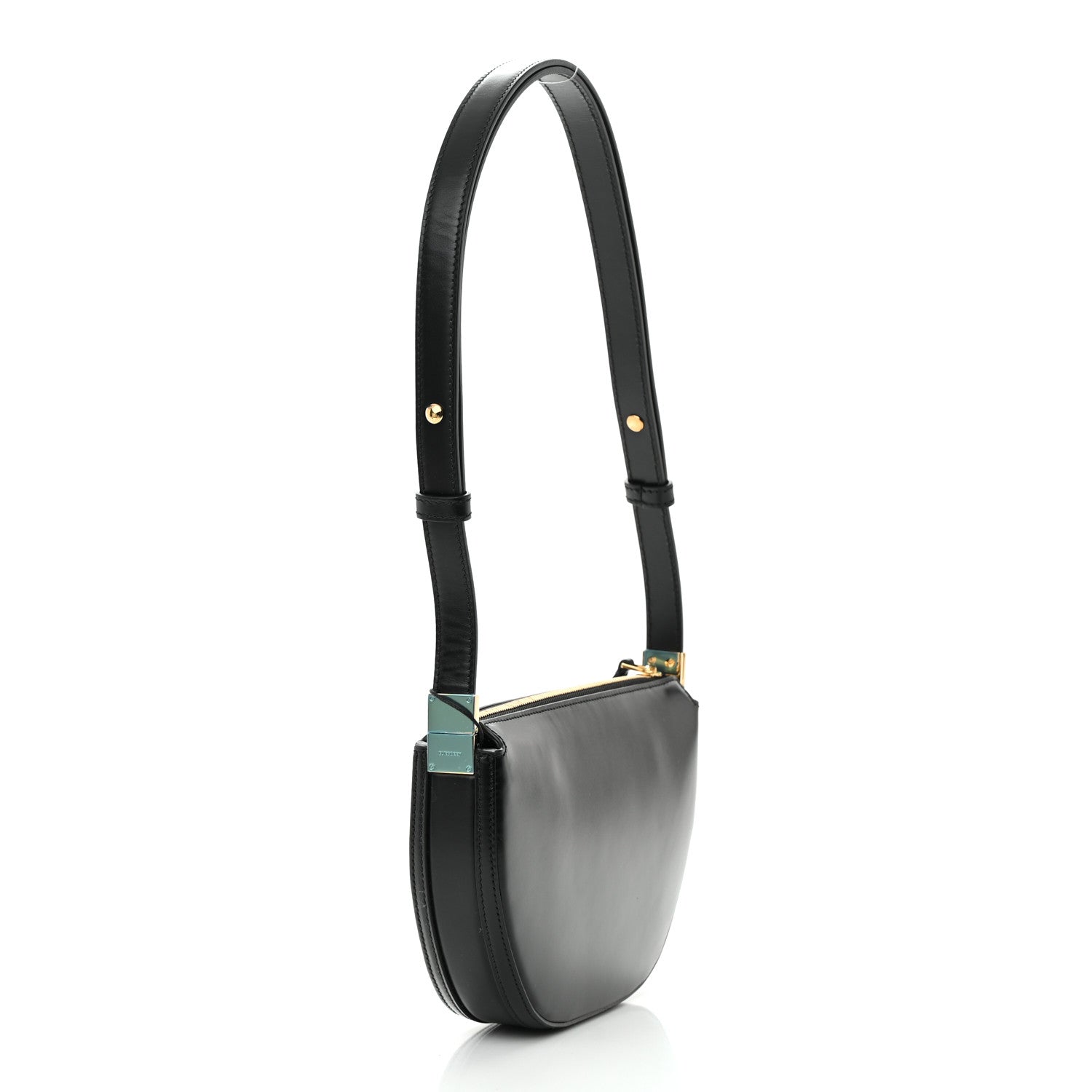 Burberry Calfskin Mini Olympia Shoulder Bag Black 3 of 12