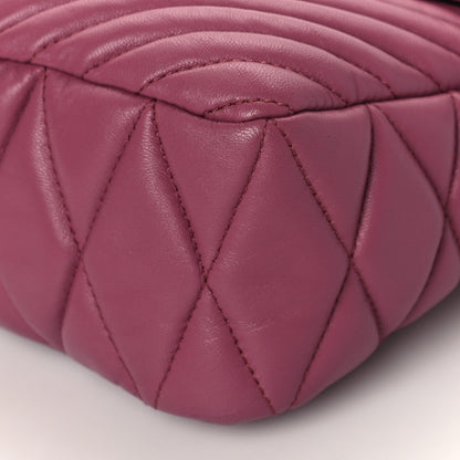 Miu Miu Nappa Matelasse Biker Shoulder Bag Bruyere 9 of 9